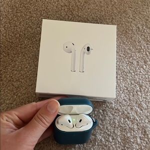 AirPods and Case